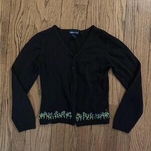 limited too floral cardigan